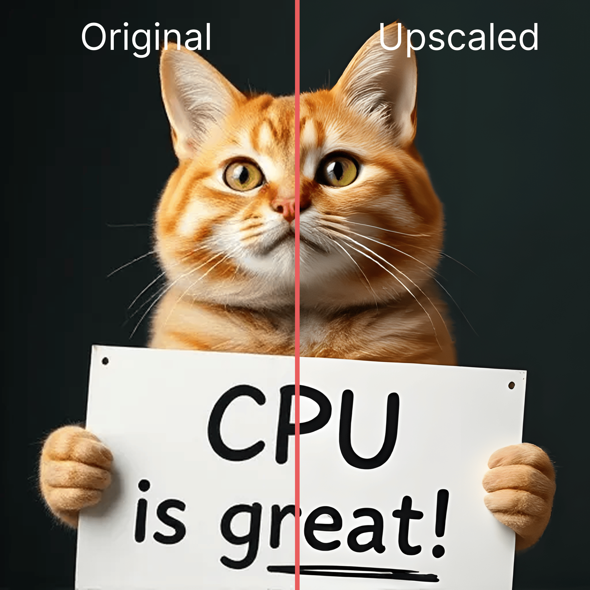 upscaled