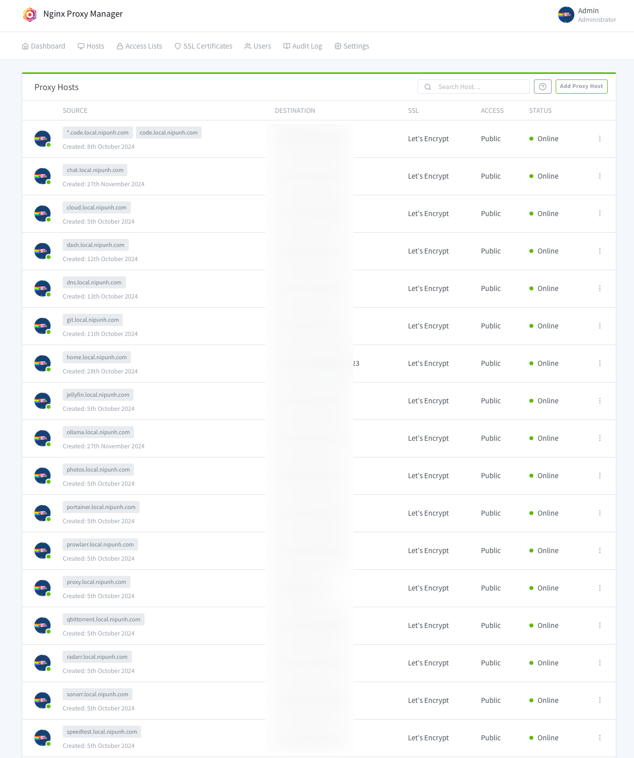 nginx proxy manager